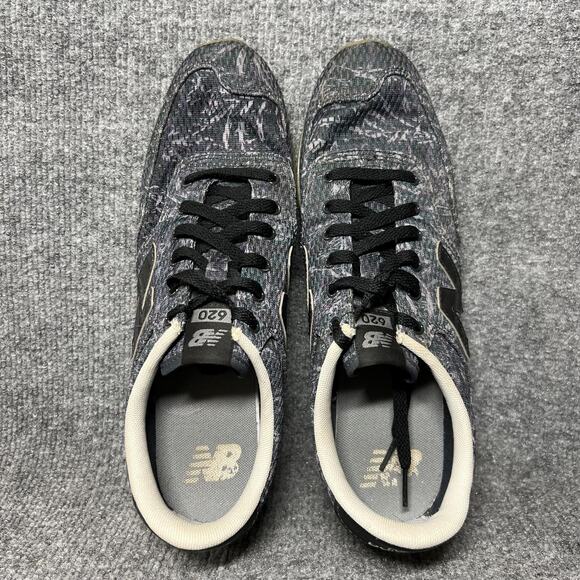 New Balance 620 Shoes Womens Size 9.5 Black Gray Pattern Retro Sneakers CW620LE - Picture 5 of 9